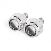 Комплект биксеноновых линз Sho-Me 330 (G5 Morimoto Mini H1 2.5) с масками X1 и переходники H4/H7